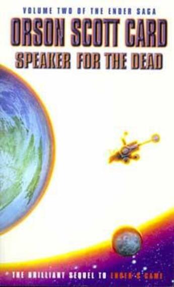 Couverture du livre « SPEAKER FOR THE DEAD - ENDER SAGA 2 » de Orson Scott Card aux éditions Little Brown Book Group Digital