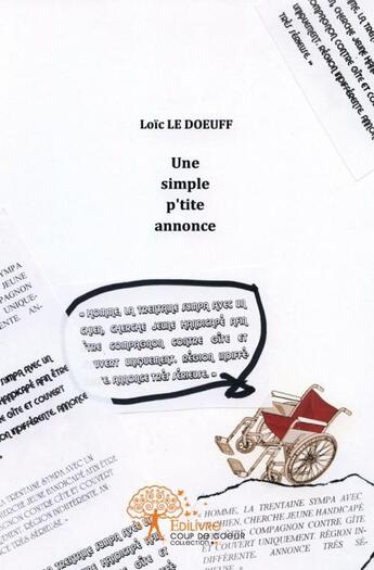 Couverture du livre « Une simple p'tite annonce » de Loic Le Doeuff aux éditions Edilivre