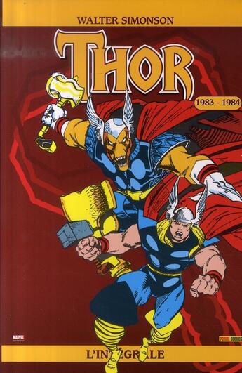Couverture du livre « Thor : Intégrale vol.1 : 1983-1984 » de Walter Simonson aux éditions Panini
