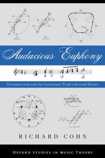 Couverture du livre « Audacious Euphony: Chromatic Harmony and the Triad's Second Nature » de Cohn Richard aux éditions Oxford University Press Usa