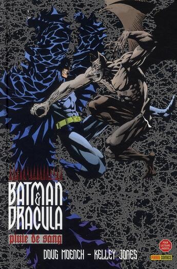 Couverture du livre « Batman & Dracula ; pluie de sang » de Doug Moench et Kelley Jones aux éditions Panini