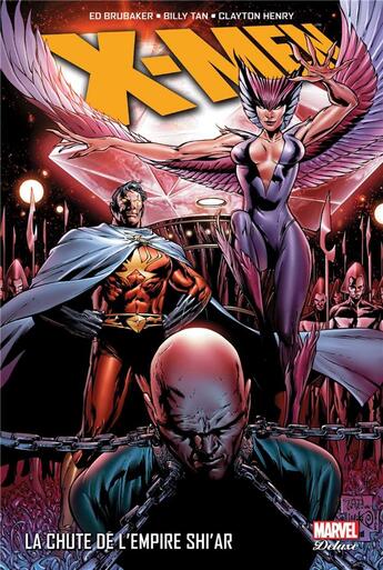 Couverture du livre « X-Men : la chute de l'empire Shi'ar » de Clayton Henry et Ed Brubaker et Billy Tan aux éditions Panini