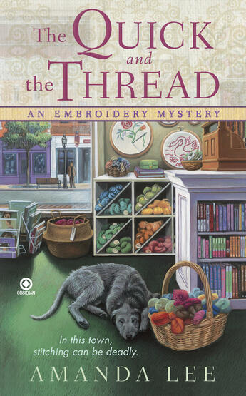 Couverture du livre « The Quick and the Thread » de Amanda Lee aux éditions Penguin Group Us