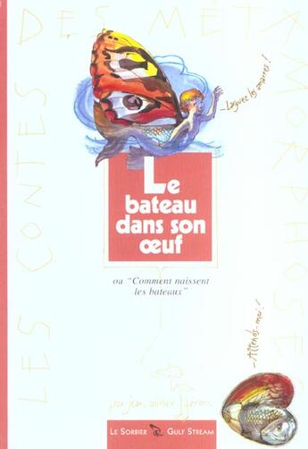 Couverture du livre « Bateau Dans Son Oeuf » de Heron/Heron aux éditions Le Sorbier