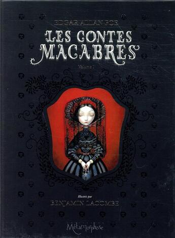 Couverture du livre « Les contes macabres ; coffret t.1 et t.2 » de Edgar Allan Poe et Benjamin Lacombe aux éditions Soleil