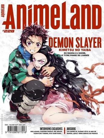 Couverture du livre « ANIMELAND Tome 228 » de Animeland aux éditions Am Media Network