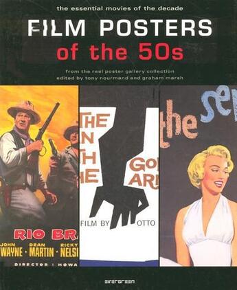 Couverture du livre « Film posters of the 50's » de Tony Nourmand aux éditions Taschen