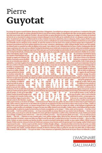 Couverture du livre « Tombeau pour cinq cent mille soldats ; sept chants » de Pierre Guyotat aux éditions Gallimard