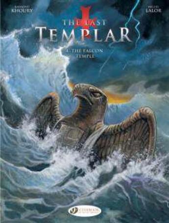 Couverture du livre « The last templar t.4 ; the falcon temple » de Raymond Khoury et Miguel Lalor aux éditions Cinebook