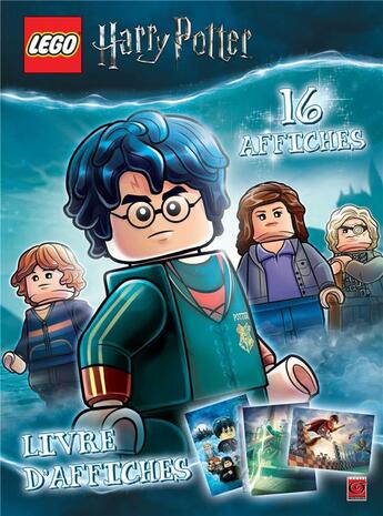 Couverture du livre « Lego - Harry Potter ; livre d'affiches » de  aux éditions Carabas