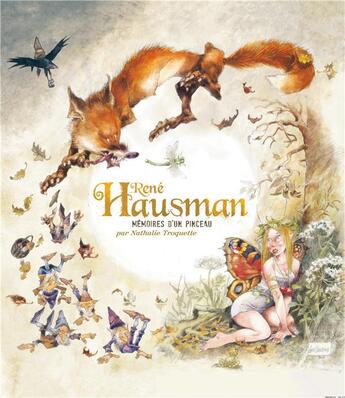 Couverture du livre « René Hausman ; les mémoires d'un pinceau » de Nathalie Troquette et Rene Hausman aux éditions Lombard