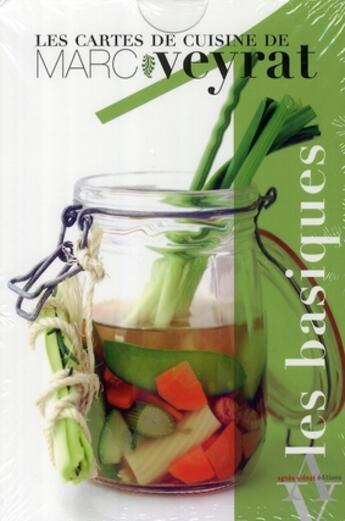 Couverture du livre « Les cartes de cuisine t.1 ; un jeu de recettes savoureuses, modernes et faciles » de Marc Veyrat aux éditions Agnes Vienot