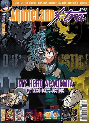 Couverture du livre « Animeland X-tra Tome 55 : my hero Academia » de Animeland X-Tra aux éditions Am Media Network