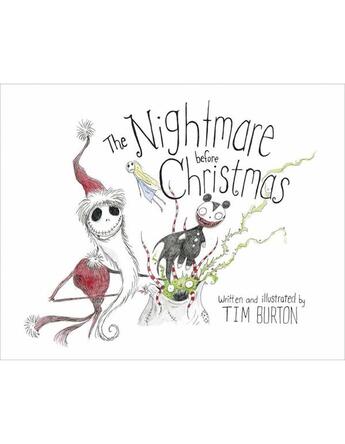 Couverture du livre « The nightmare before Christmas » de Tim Burton aux éditions Children Pbs