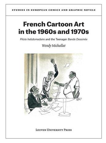 Couverture du livre « French Cartoon Art in the 1960s and 1970s : 