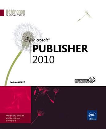 Couverture du livre « Publisher 2010 » de Corinne Herve aux éditions Eni
