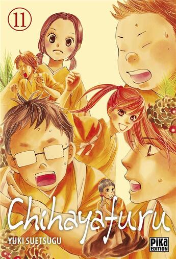 Couverture du livre « Chihayafuru Tome 11 » de Yuki Suetsugu aux éditions Pika