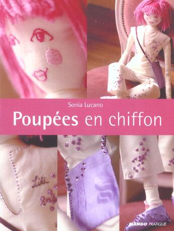 Couverture du livre « Poupees En Chiffon » de Sonia Lucano aux éditions Mango