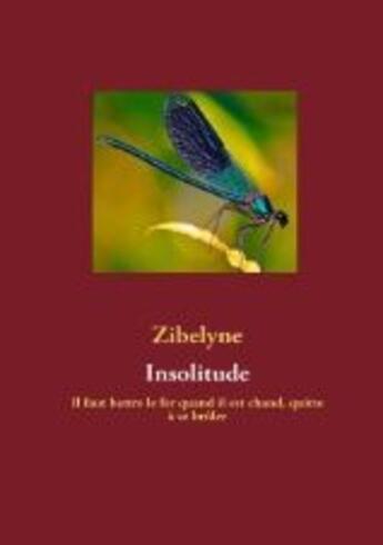 Couverture du livre « Insolitude » de Eve Zibelyne aux éditions Books On Demand