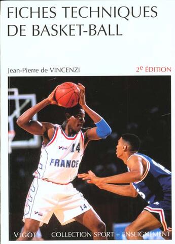 Couverture du livre « Fiches Techniques De Basket-Ball N.155 » de J-P De Vincenzi aux éditions Vigot