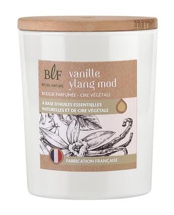 Couverture du livre « Bougie parfumee en cire vegetale vanille ylang » de  aux éditions Dg-exodif