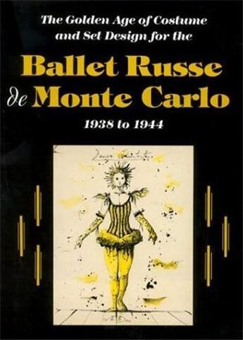 Couverture du livre « The ballet russe de monte carlo » de Jack Anderson aux éditions Hudson Hills