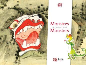 Couverture du livre « Monstres ; monsters » de Helene Kerillis et Stephane Girel aux éditions Leon Art Stories