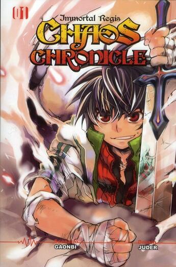 Couverture du livre « Chaos chronicle - immortal Regis Tome 1 » de Juder et Gaonbi aux éditions Booken Manga