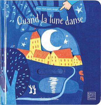 Couverture du livre « Quand la lune danse » de Gabriele Clima aux éditions Glenat Jeunesse