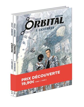 Couverture du livre « Orbital : Tome 1 et Tome 2 » de Sylvain Runberg et Serge Pelle aux éditions Dupuis