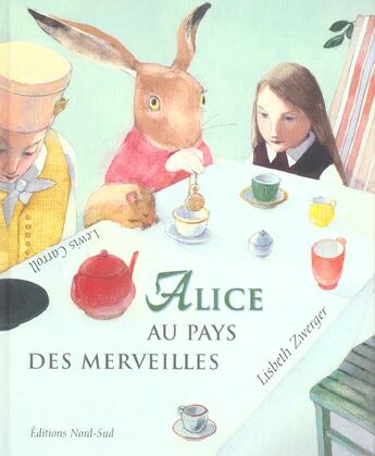 Couverture du livre « Alice au pays des merveilles » de Lewis Carroll aux éditions Nord-sud