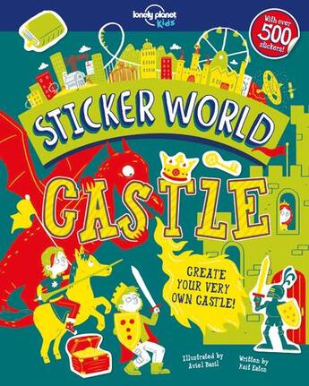 Couverture du livre « Sticker world ; castle (édition 2019) » de  aux éditions Lonely Planet France