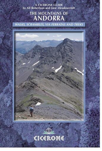 Couverture du livre « The mountains of andorra » de Robertson aux éditions Cicerone Press