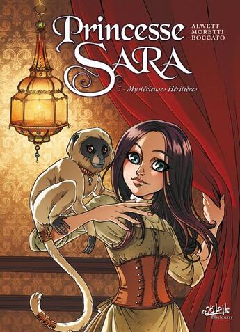 Couverture du livre « Princesse Sara t.3 : mystérieuses héritières » de Nora Moretti et Audrey Alwett aux éditions Soleil