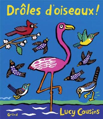 Couverture du livre « Drôles d'oiseaux ! » de Lucy Cousins aux éditions Grund