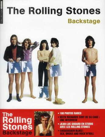 Couverture du livre « The rolling stones backstage » de  aux éditions Consart