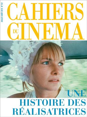 Couverture du livre « Cahiers du cinema n 757 une histoire des realisatrices - juillet/aout 2019 » de  aux éditions Revue Cahiers Du Cinema