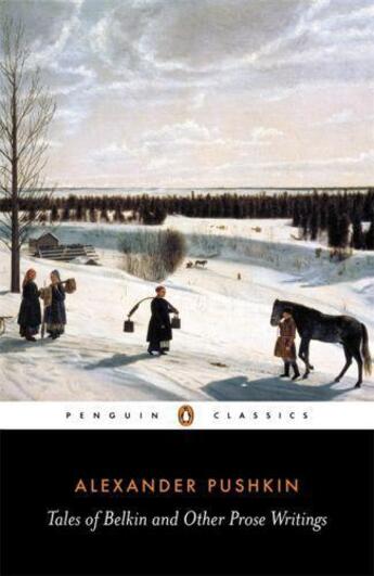 Couverture du livre « Tales of Belkin and Other Prose Writings » de Pushkin Alexander aux éditions Penguin Books Ltd Digital