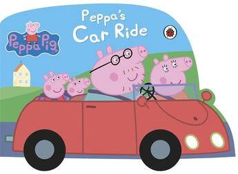 Couverture du livre « PEPPA PIG ; Peppa's car ride » de  aux éditions Ladybird