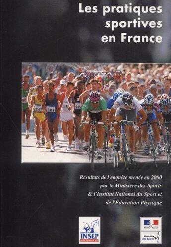 Couverture du livre « Les pratiques sportives en France » de  aux éditions Insep Diffusion