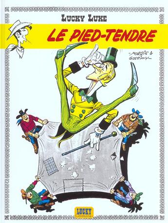 Couverture du livre « Lucky Luke Tome 2 : le Pied-Tendre » de Rene Goscinny et Morris aux éditions Lucky Comics