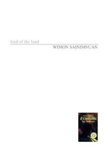 Couverture du livre « Lord of the land » de Wimon Sainimnuan aux éditions Thaifiction Publishing