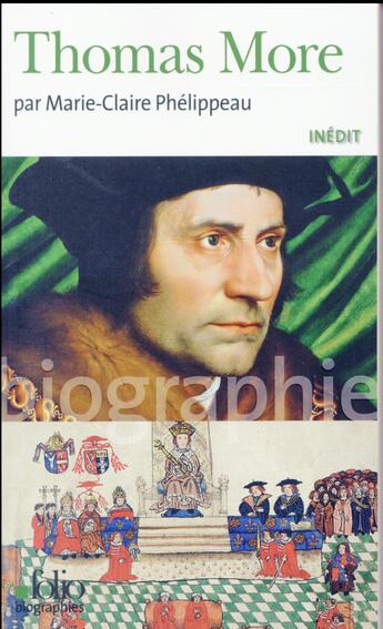 Couverture du livre « Thomas More » de Marie-Claire Phelippeau aux éditions Folio