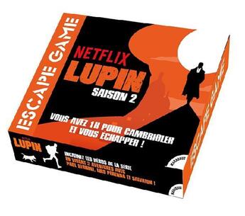 Couverture du livre « Escape game : Lupin saison 2 » de  aux éditions Marabout