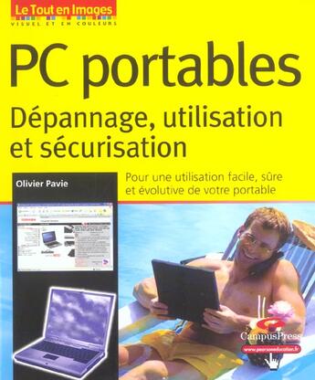 Couverture du livre « Pc portables : maintenance, depannage » de Olivier Pavie aux éditions Pearson
