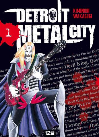 Couverture du livre « Detroit metal city Tome 1 » de Kiminori Wakasugi aux éditions 12 Bis