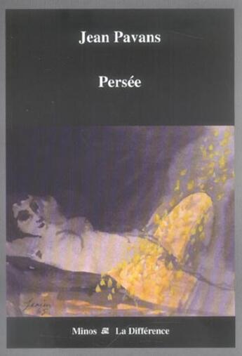 Couverture du livre « Persee » de  aux éditions La Difference