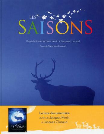 Couverture du livre « Les saisons » de Jacques Perrin et Stephane Durand et Jacques Cluzaud aux éditions Actes Sud Junior