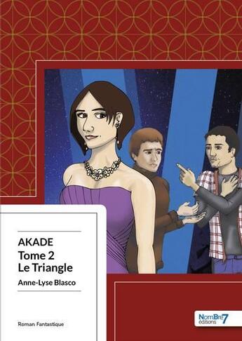 Couverture du livre « Akade t.2 ; le triangle » de Anne-Lyse Blasco aux éditions Nombre 7