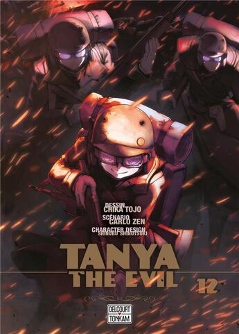 Couverture du livre « Tanya the evil Tome 12 » de Carlo Zen et Chika Tojo et Shinobu Shinotsuki aux éditions Delcourt